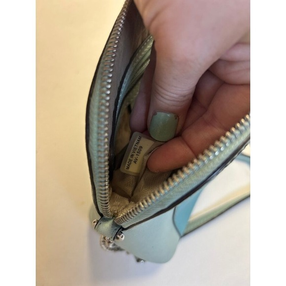 Michael Kors Cindy Blue Crossbody Bag (9x6) - Picture 11 of 13